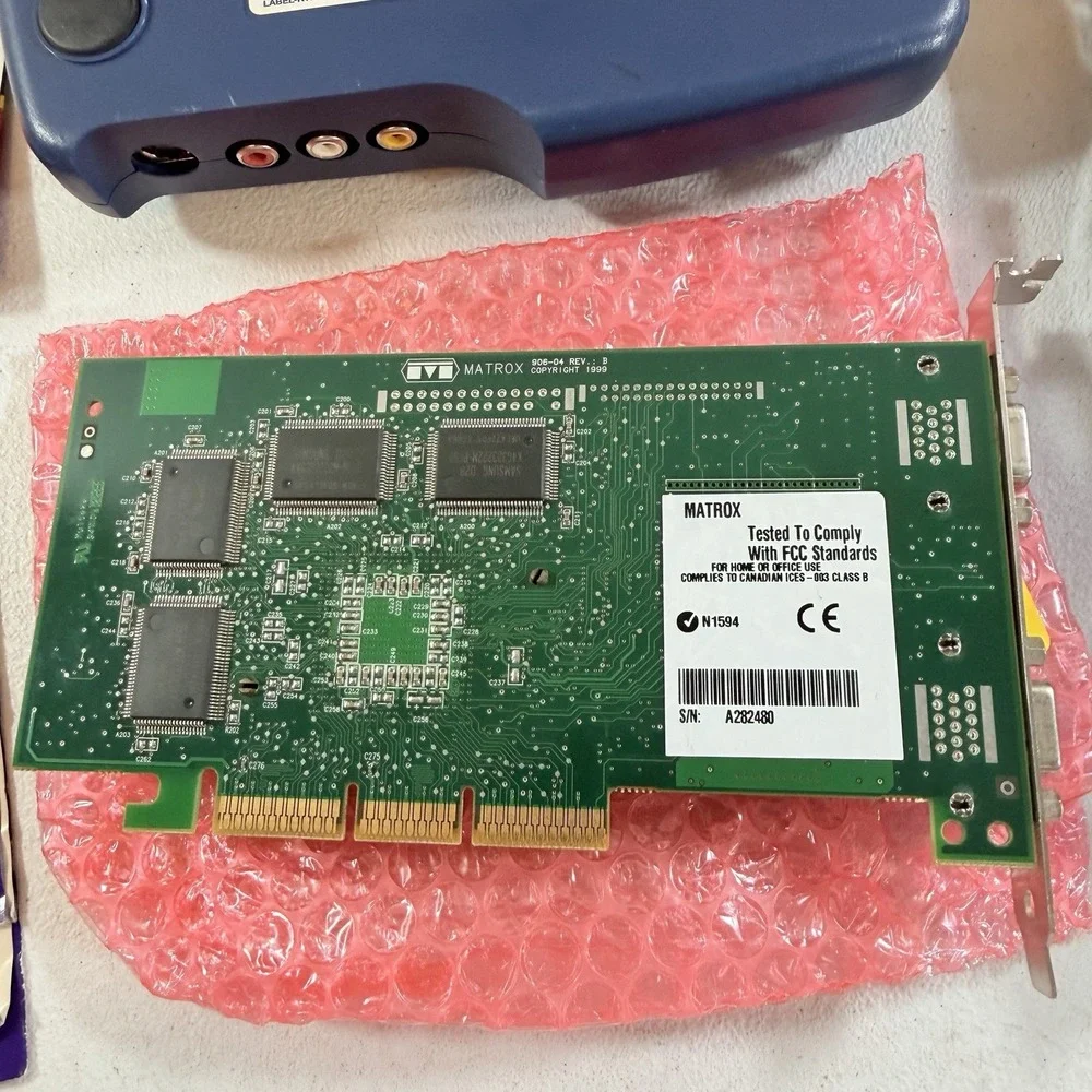 Matrox RT2000 Mega Pack Kit V 2.0 Realtime Editing W/ Adobe Premiere 6.0